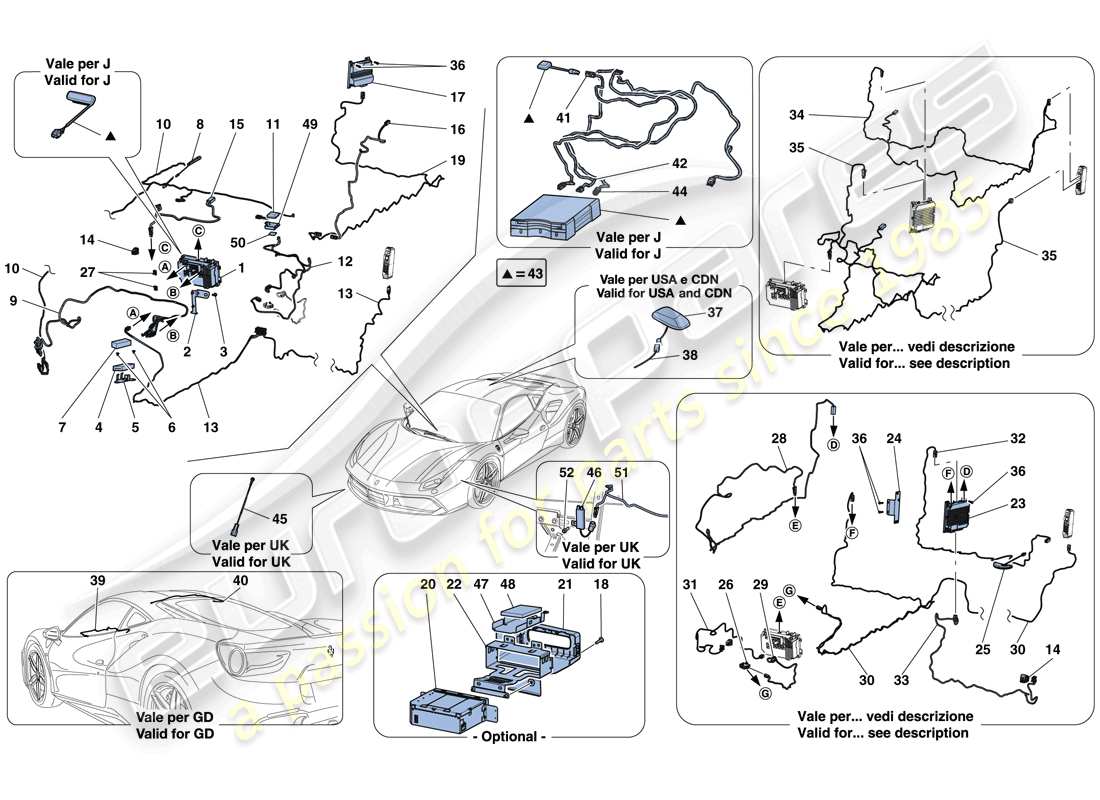 diagramma della parte contenente il codice parte 328558