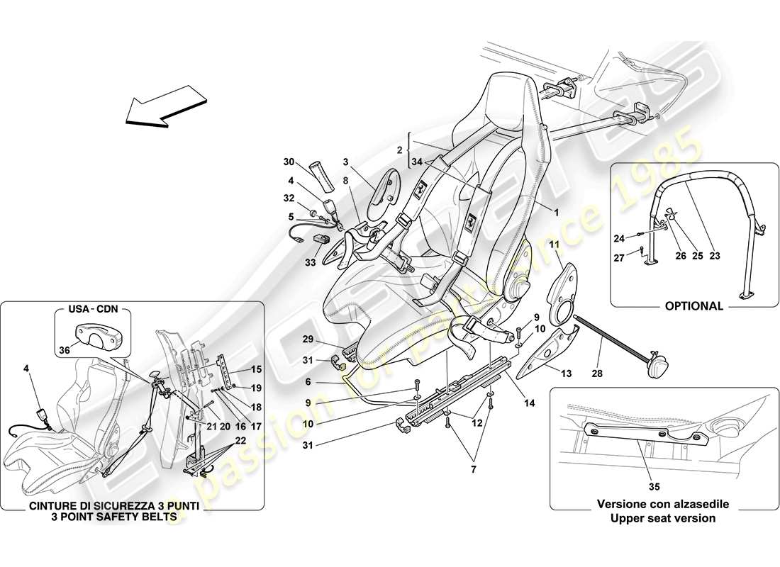 diagramma della parte contenente il codice parte 7115....