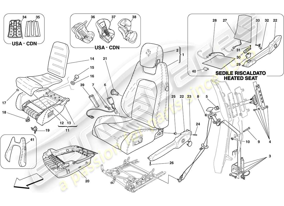 diagramma della parte contenente il codice parte 82208400