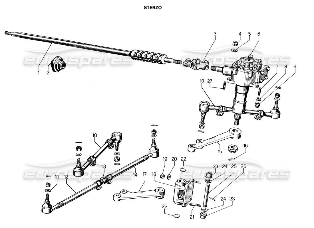 diagramma della parte contenente il codice parte 004310320