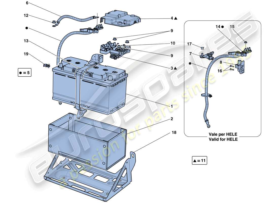 diagramma della parte contenente il codice parte 317460