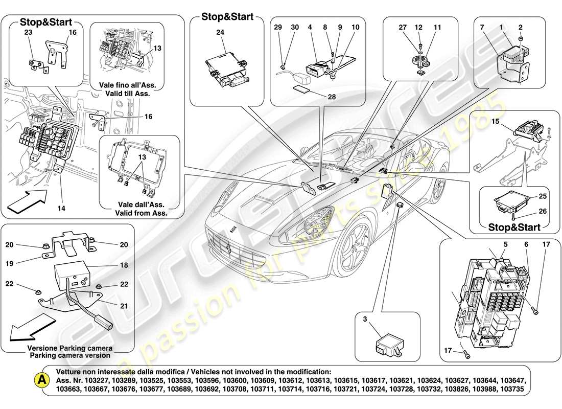 diagramma della parte contenente il codice parte 221567