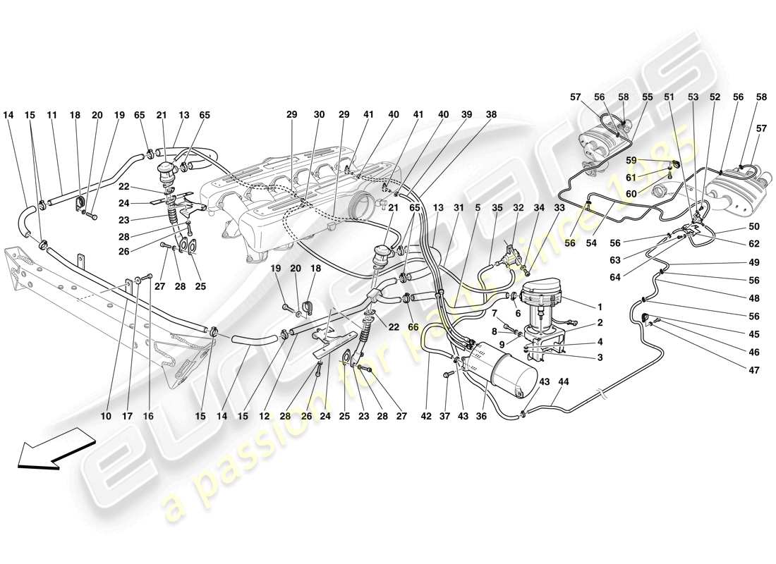 diagramma della parte contenente il codice parte 220641