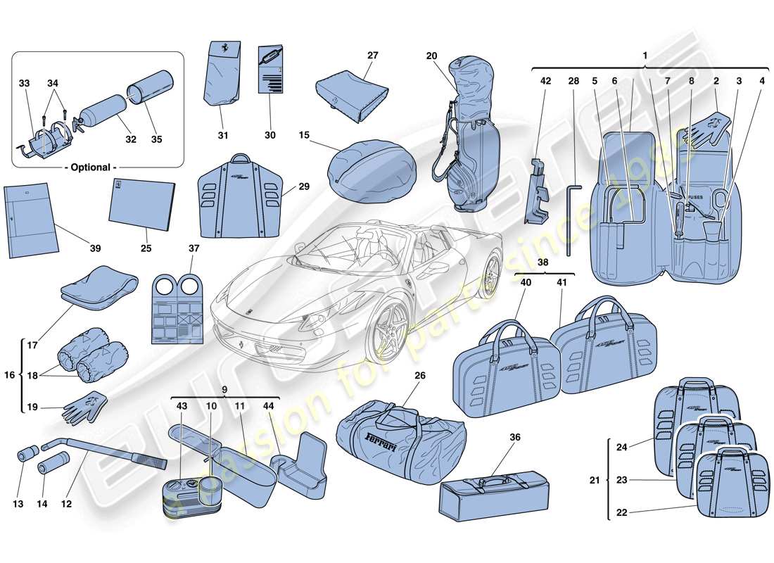diagramma della parte contenente il codice parte 85280600