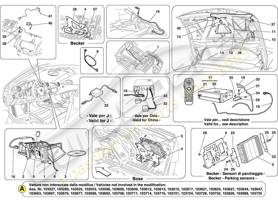 diagramma della parte contenente il codice parte 276531