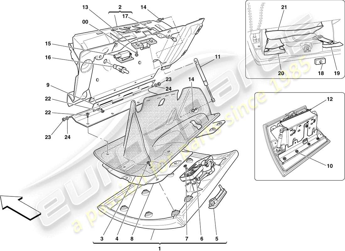 diagramma della parte contenente il codice parte 80889800