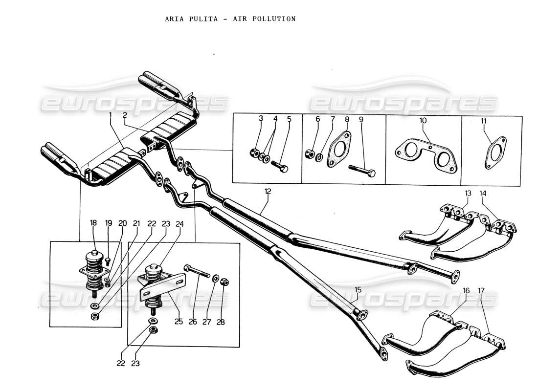 diagramma della parte contenente il codice parte 004607621