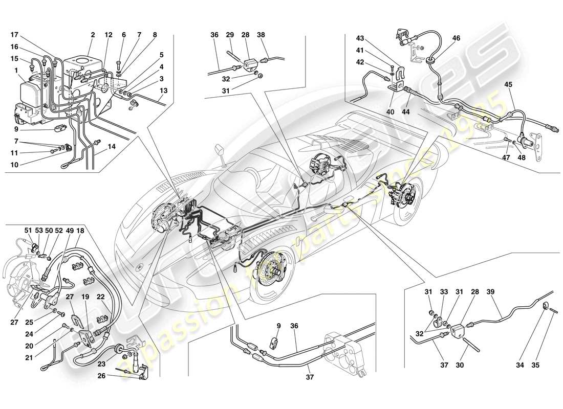 diagramma della parte contenente il codice parte 60909500