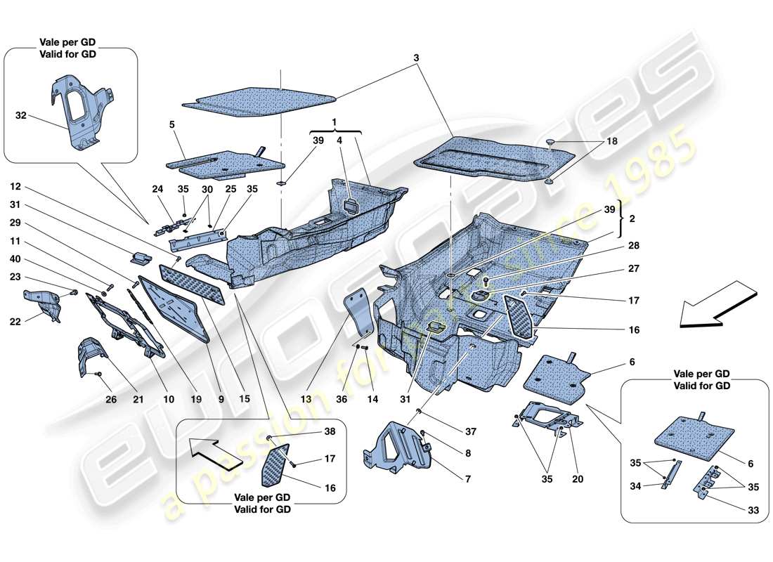 diagramma della parte contenente il codice parte 839427..