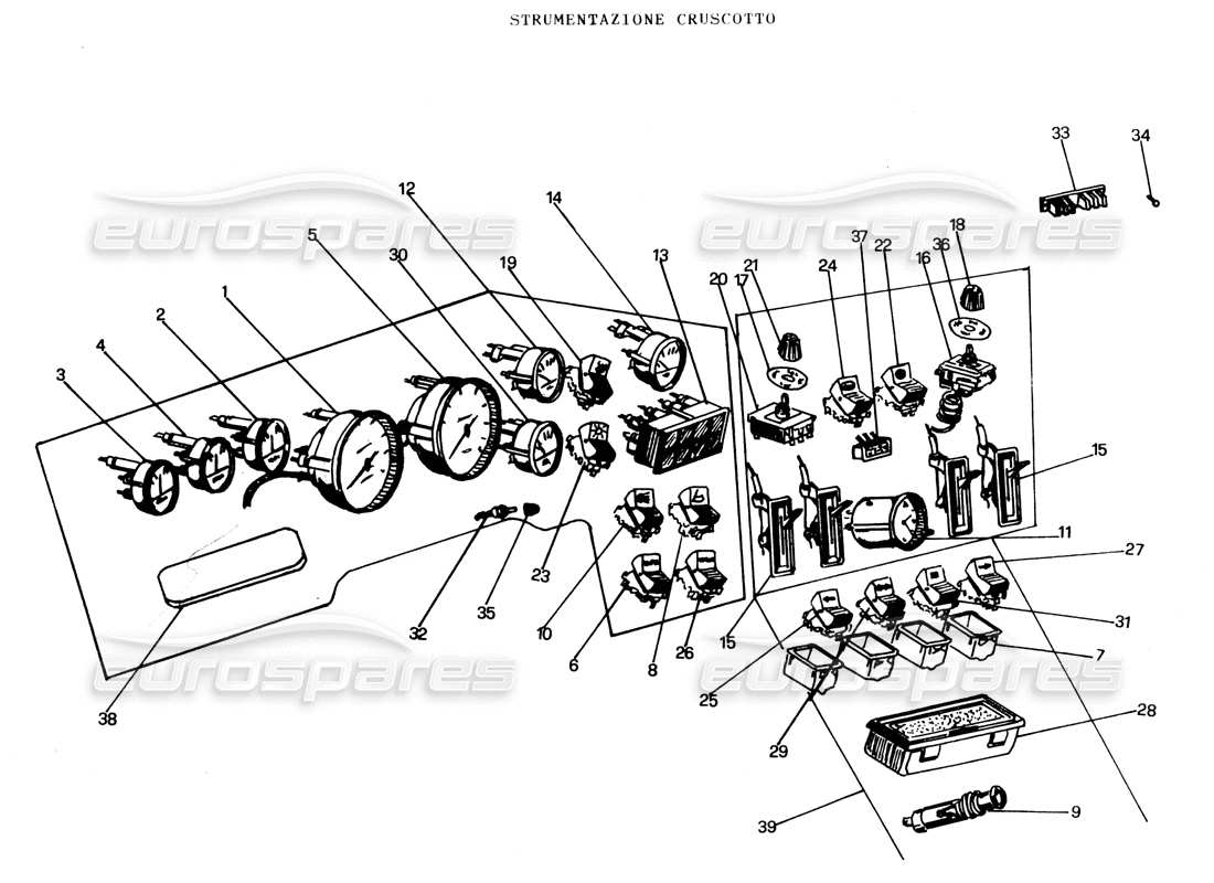 diagramma della parte contenente il codice parte 006009297