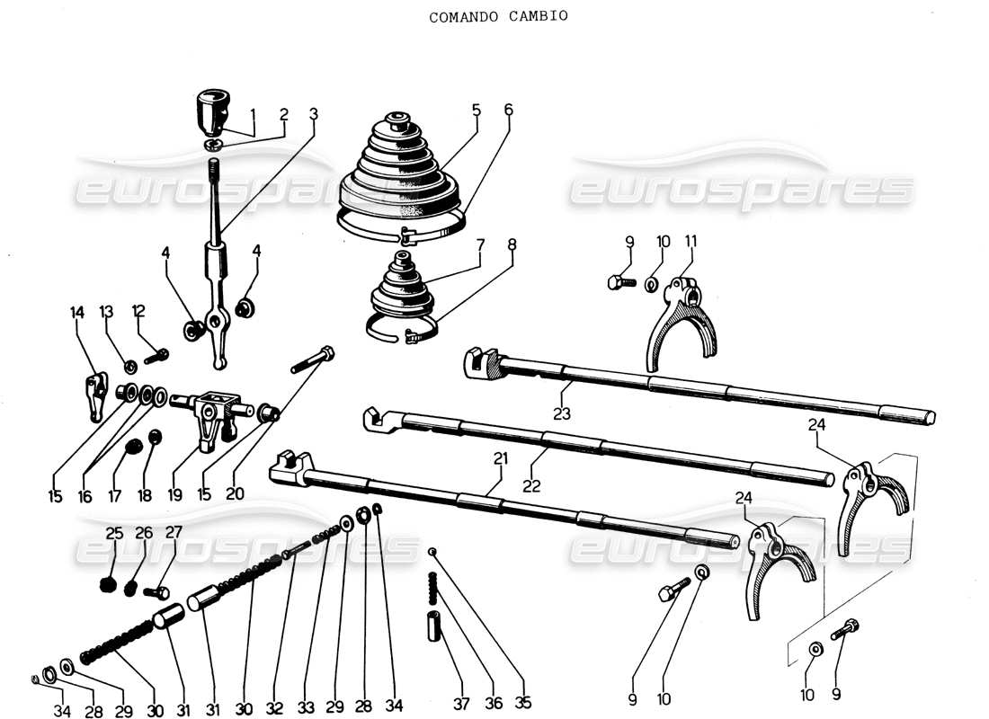 diagramma della parte contenente il codice parte 002410134