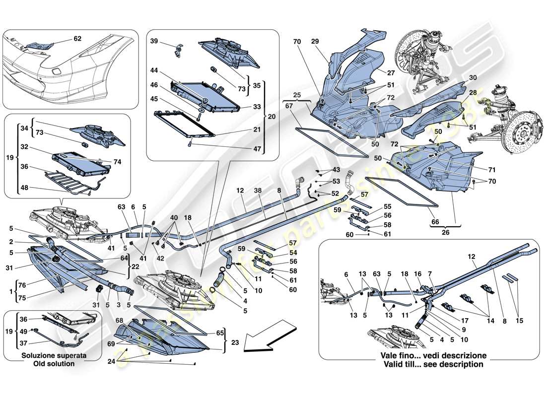 diagramma della parte contenente il codice parte 263069