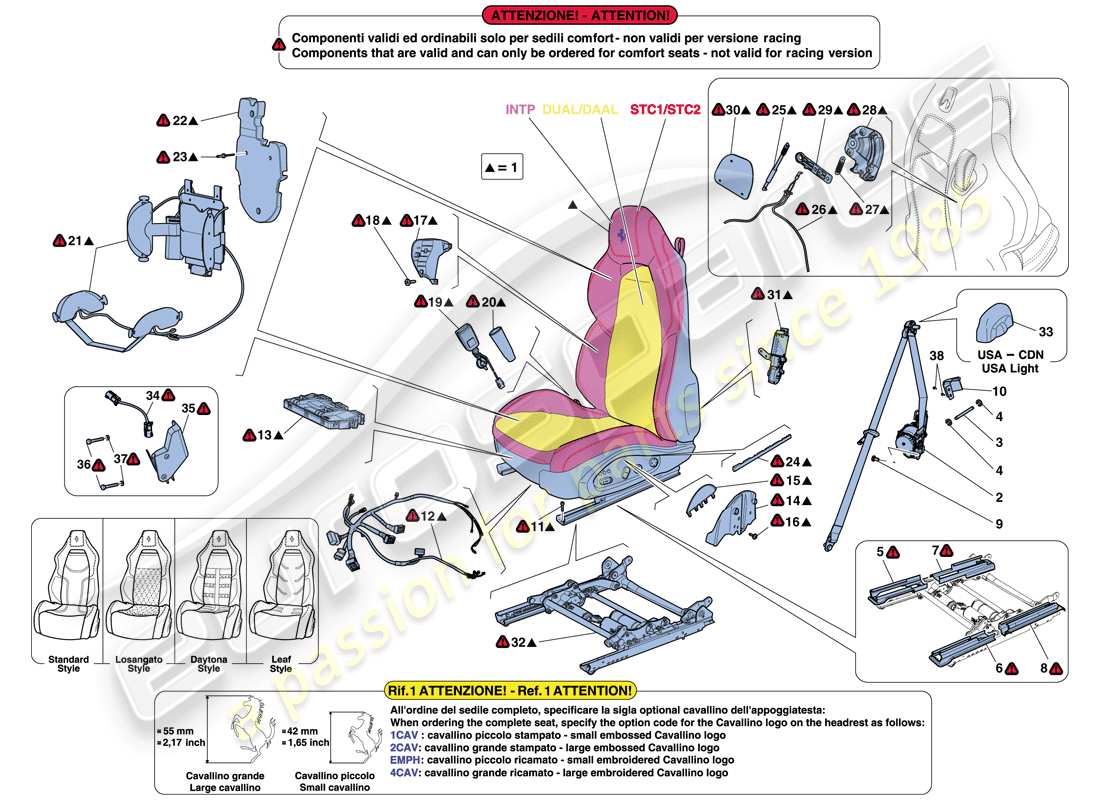 diagramma della parte contenente il codice parte 85039700