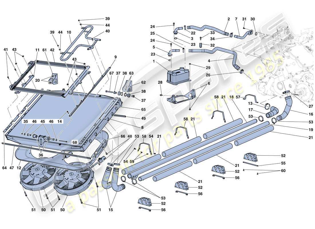 diagramma della parte contenente il codice parte 336073