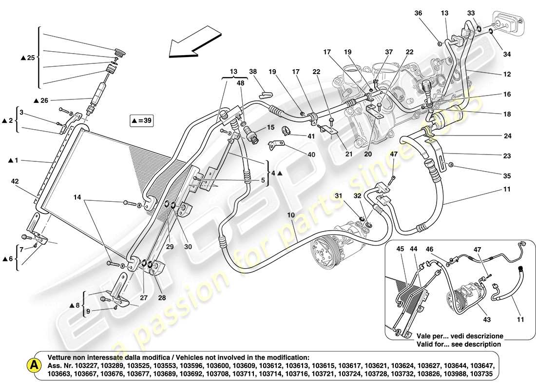 diagramma della parte contenente il codice parte 82068100