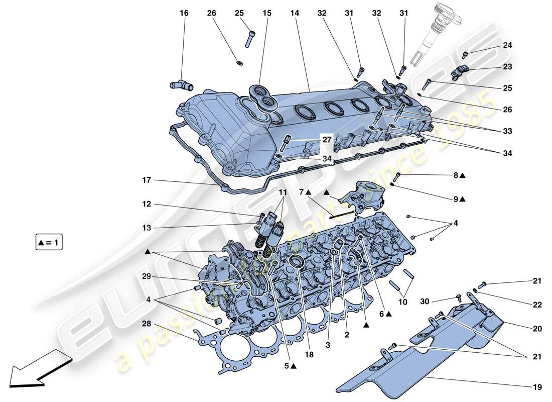 diagramma della parte contenente il codice parte 293214