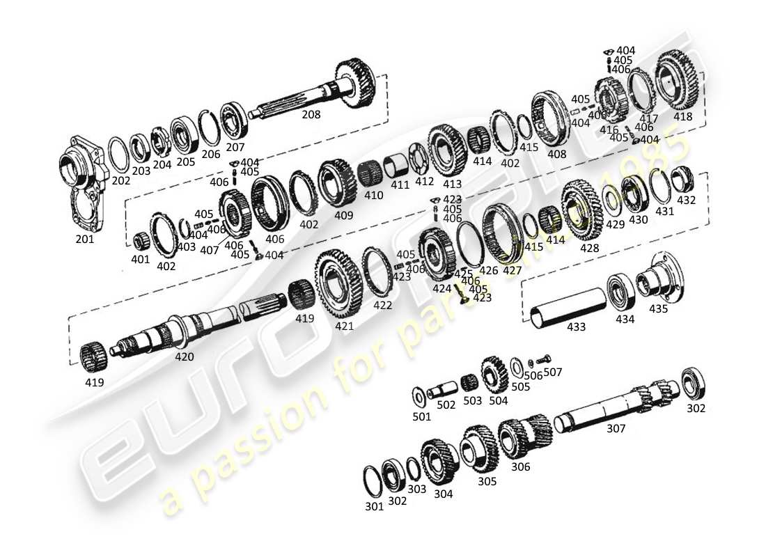 diagramma della parte contenente il codice parte tc 78789