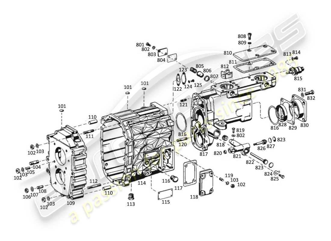 diagramma della parte contenente il codice parte tc 91524