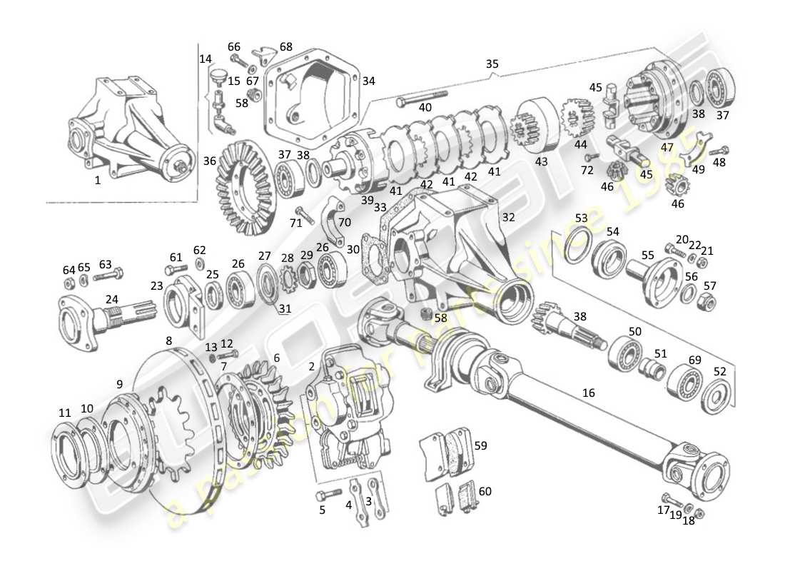 diagramma della parte contenente il codice parte csc 85770