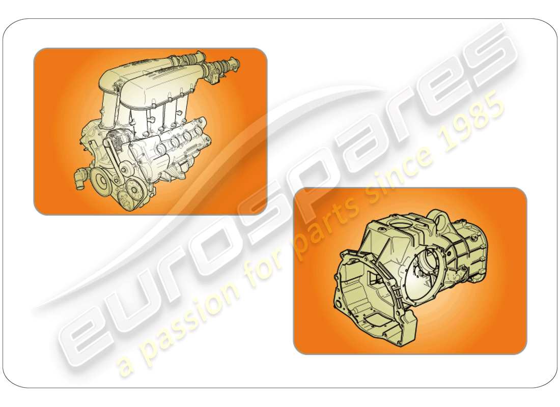 ferrari f430 scuderia (rhd) unità di assemblaggio di ricambio schema delle parti