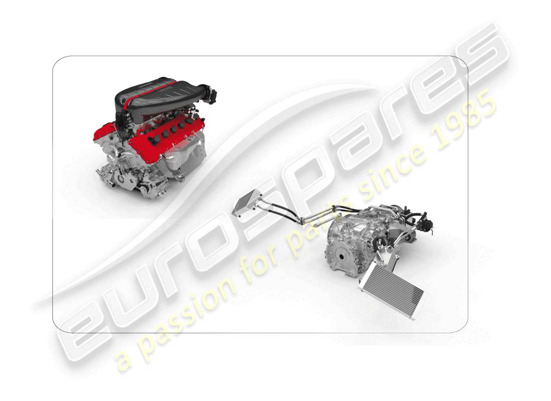 ferrari laferrari aperta (usa) unità di assemblaggio di ricambio diagramma delle parti