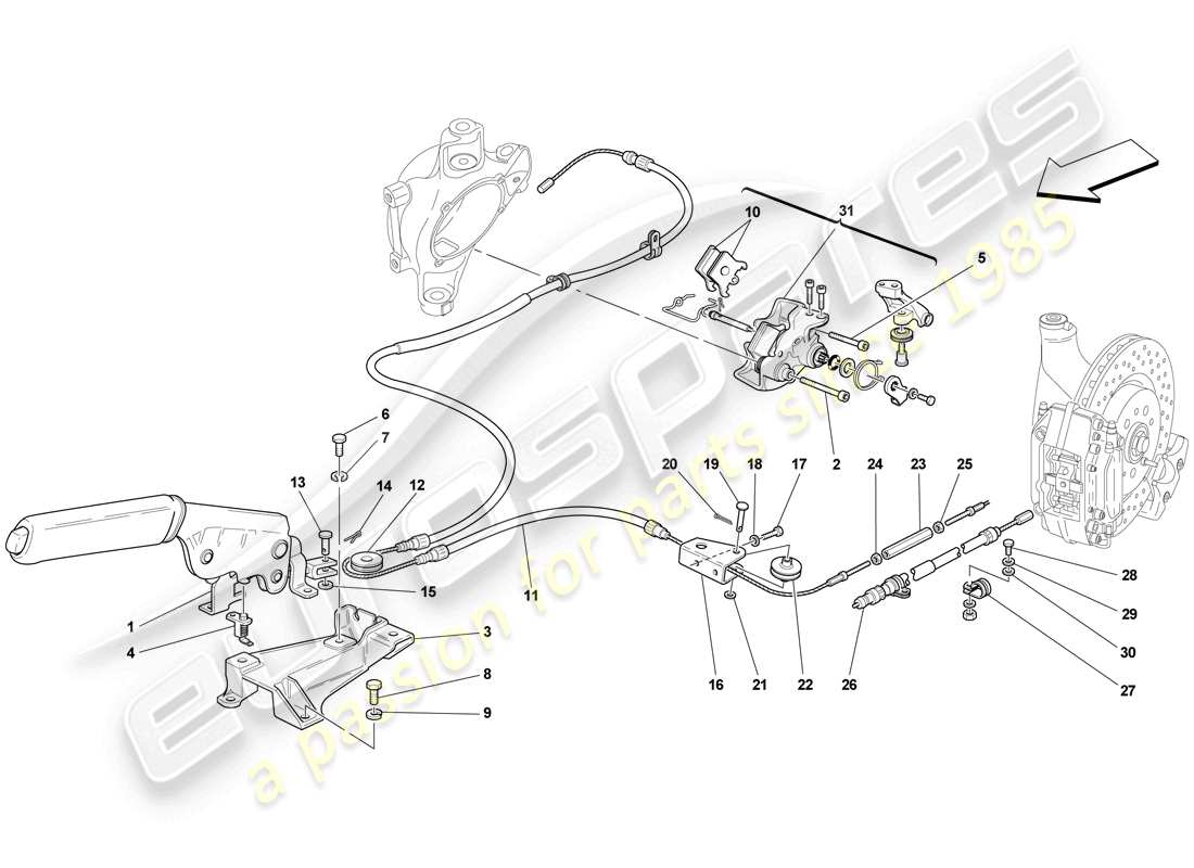 diagramma della parte contenente il codice parte 807691..