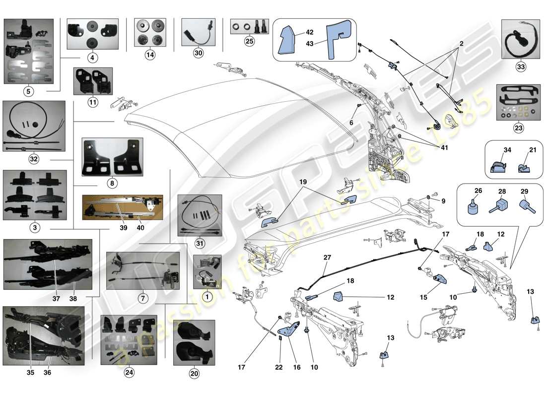 diagramma della parte contenente il codice parte 83016500