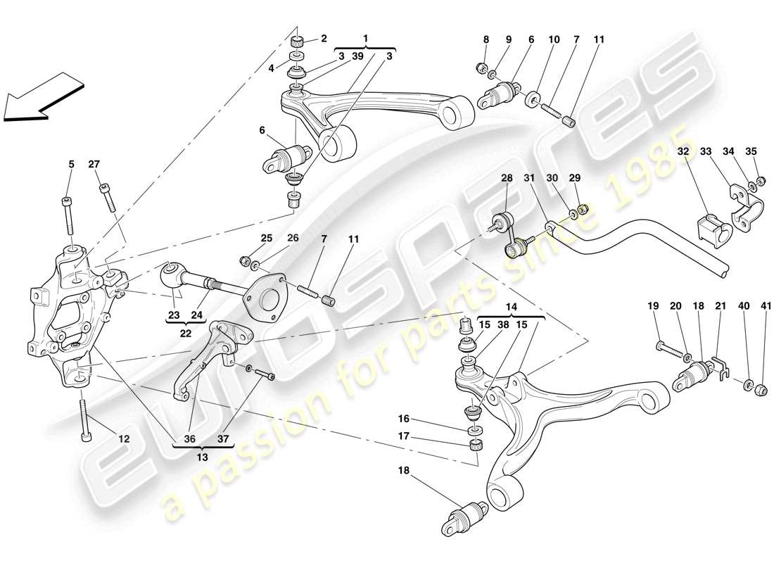 diagramma della parte contenente il codice parte 226968