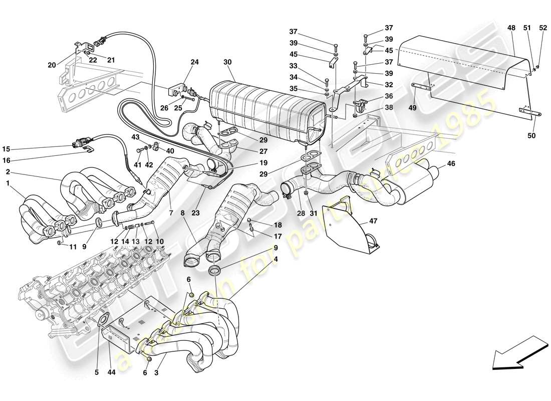 diagramma della parte contenente il codice parte 179278