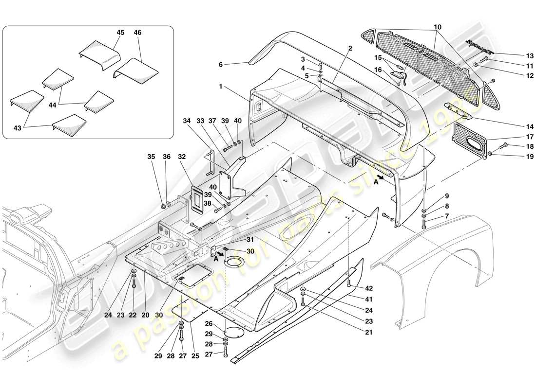 diagramma della parte contenente il codice parte 68884410