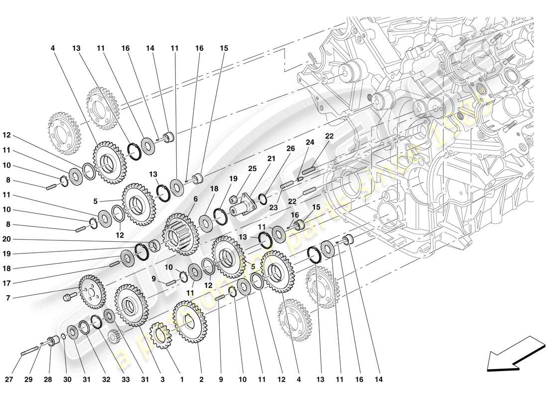 diagramma della parte contenente il codice parte 11067376