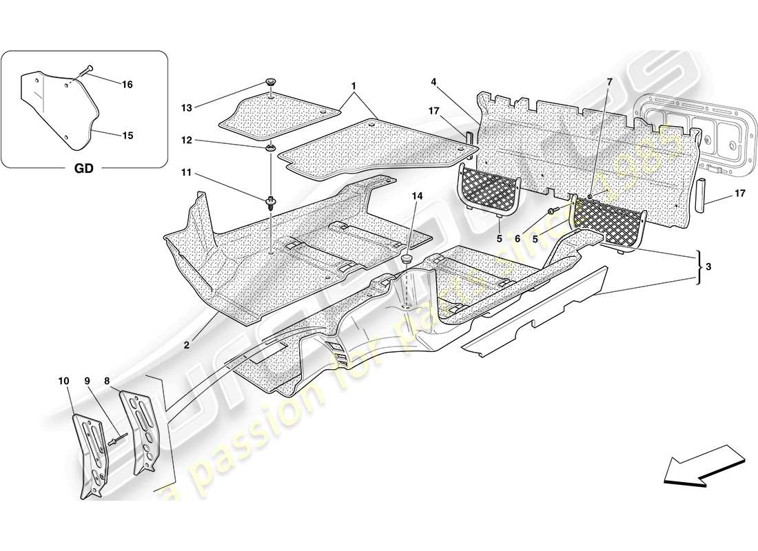 diagramma della parte contenente il codice parte 809402..