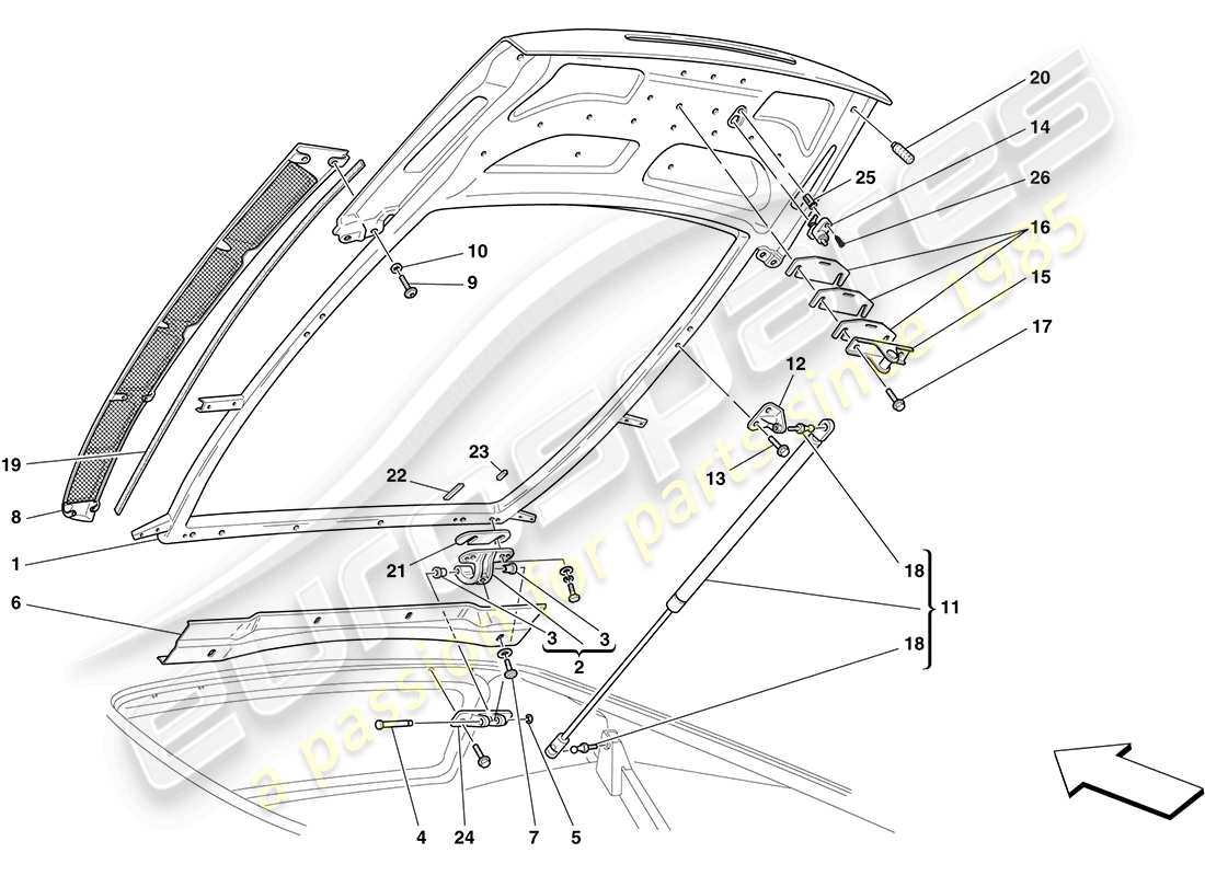 diagramma della parte contenente il codice parte 67767511