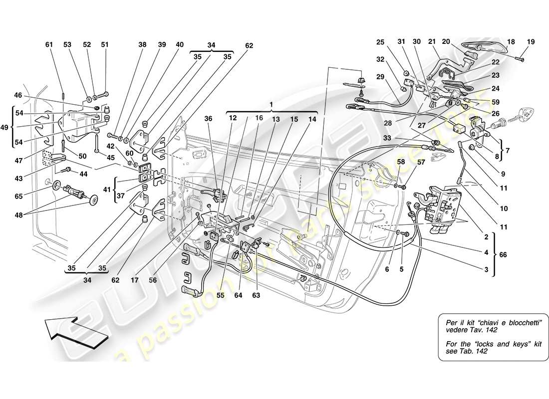 diagramma della parte contenente il codice parte 67839300