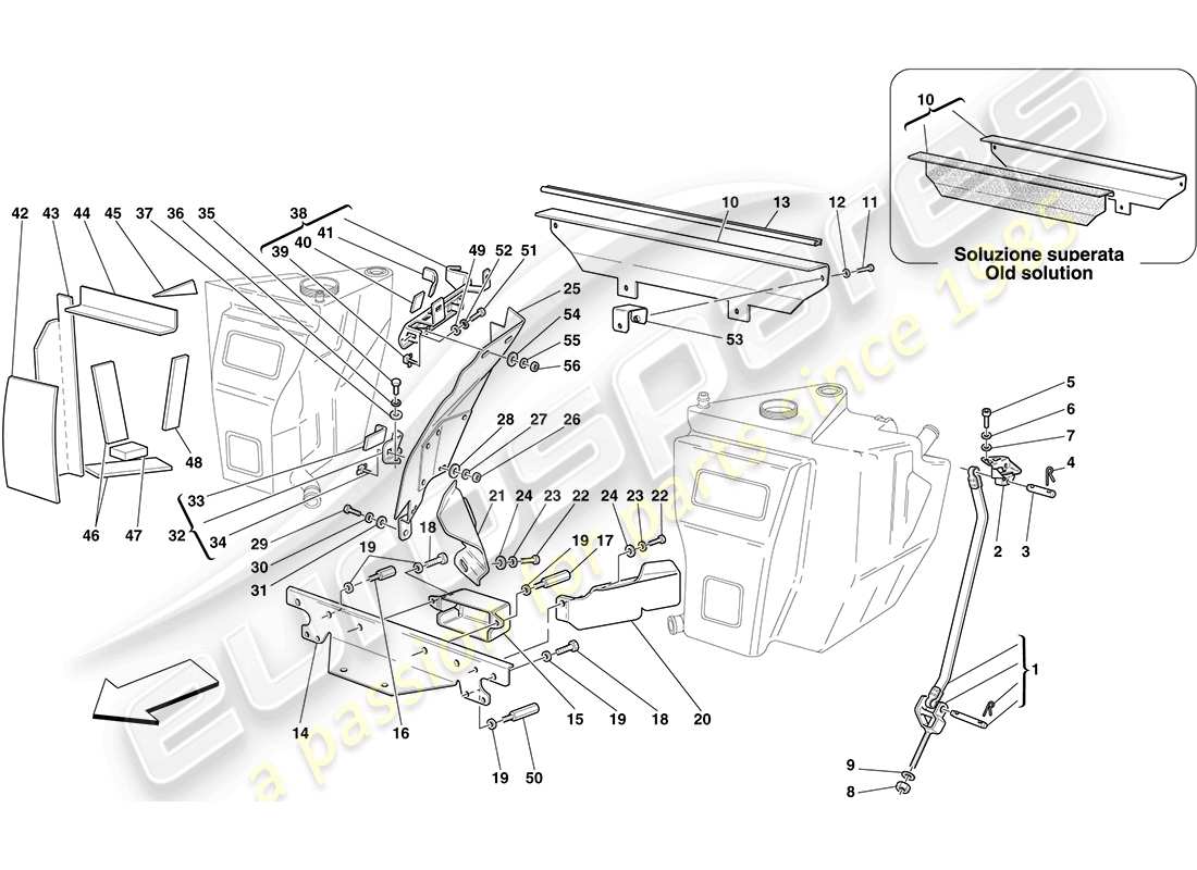 diagramma della parte contenente il codice parte 211384