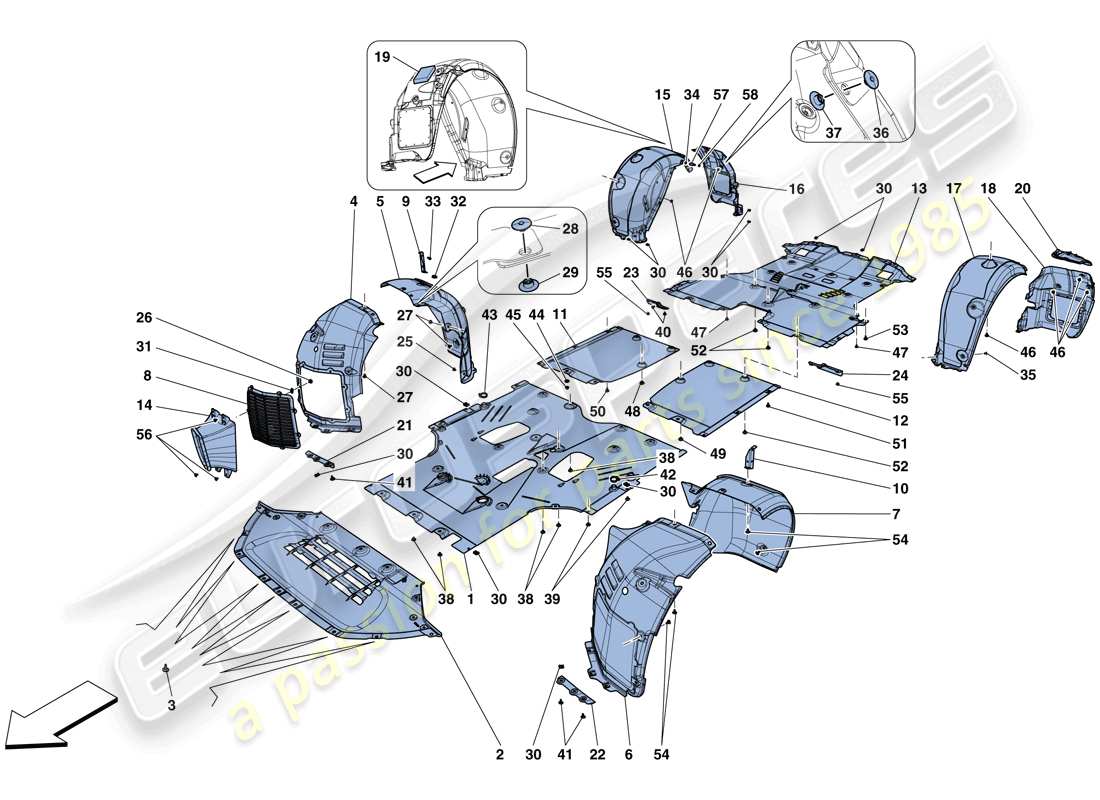 diagramma della parte contenente il codice parte 89350900