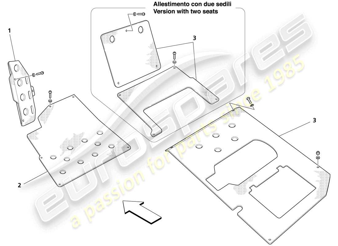 diagramma della parte contenente il codice parte 67731700