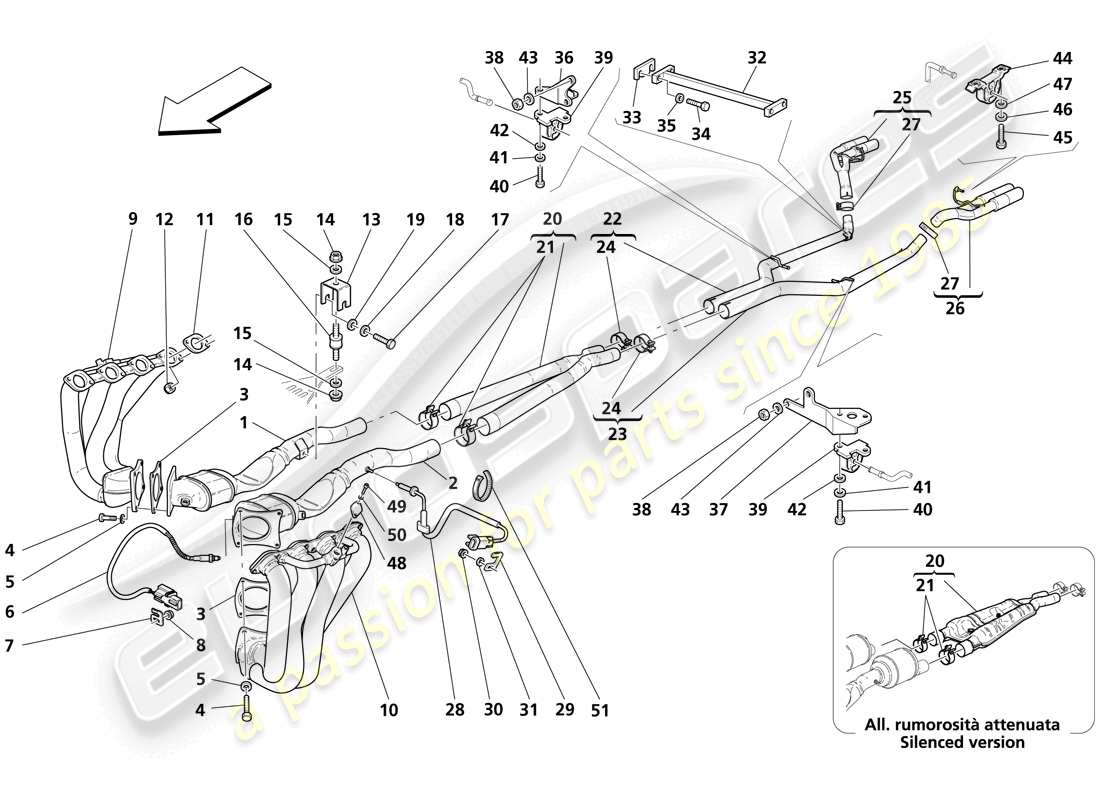 diagramma della parte contenente il codice parte 187826