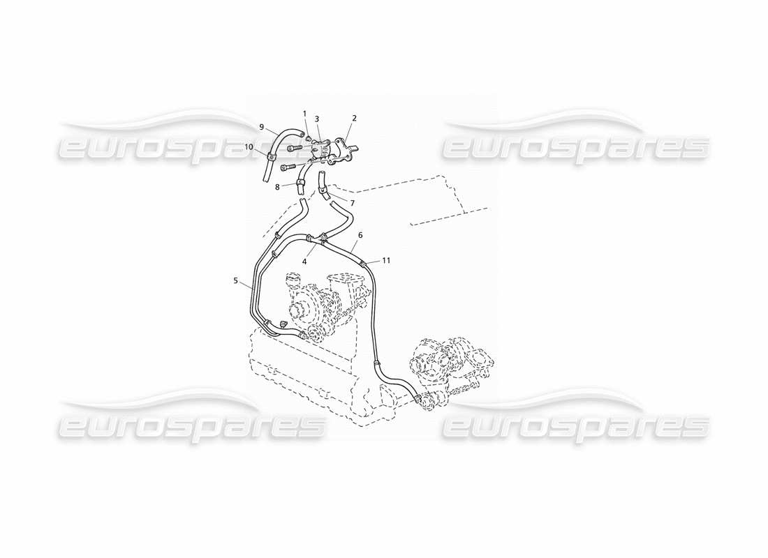 maserati qtp v6 evoluzione aumenta il sistema di controllo diagramma delle parti