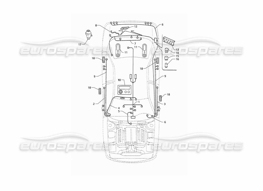 diagramma della parte contenente il codice parte 373030109