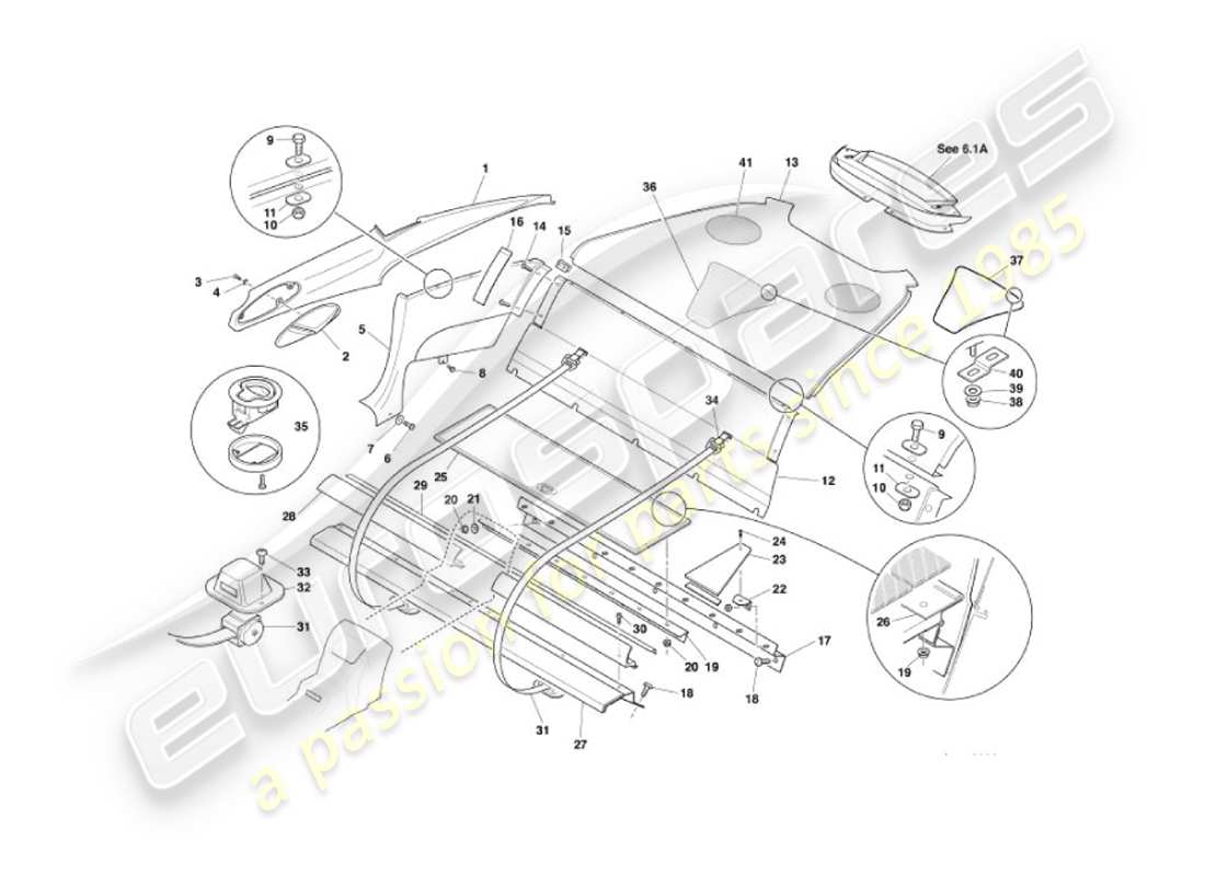 diagramma della parte contenente il numero della parte 1r12-834080-ab