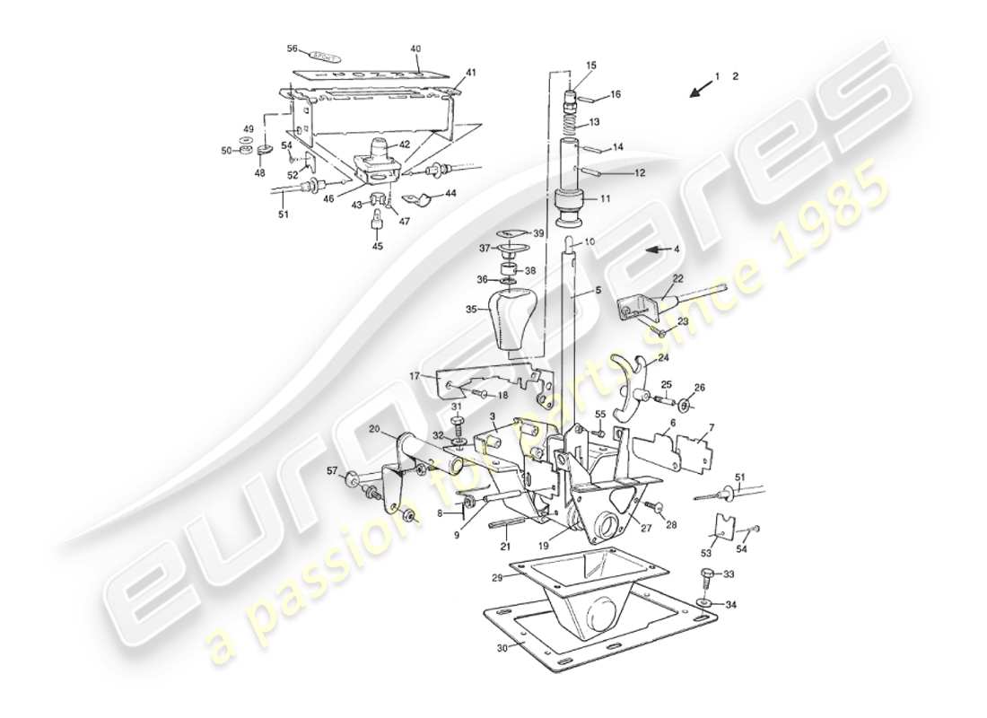 diagramma della parte contenente il codice parte 42-62374