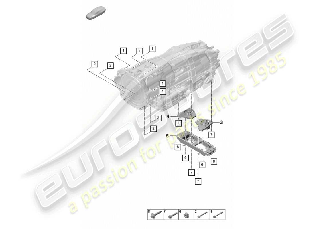 diagramma della parte contenente il codice parte paf108499