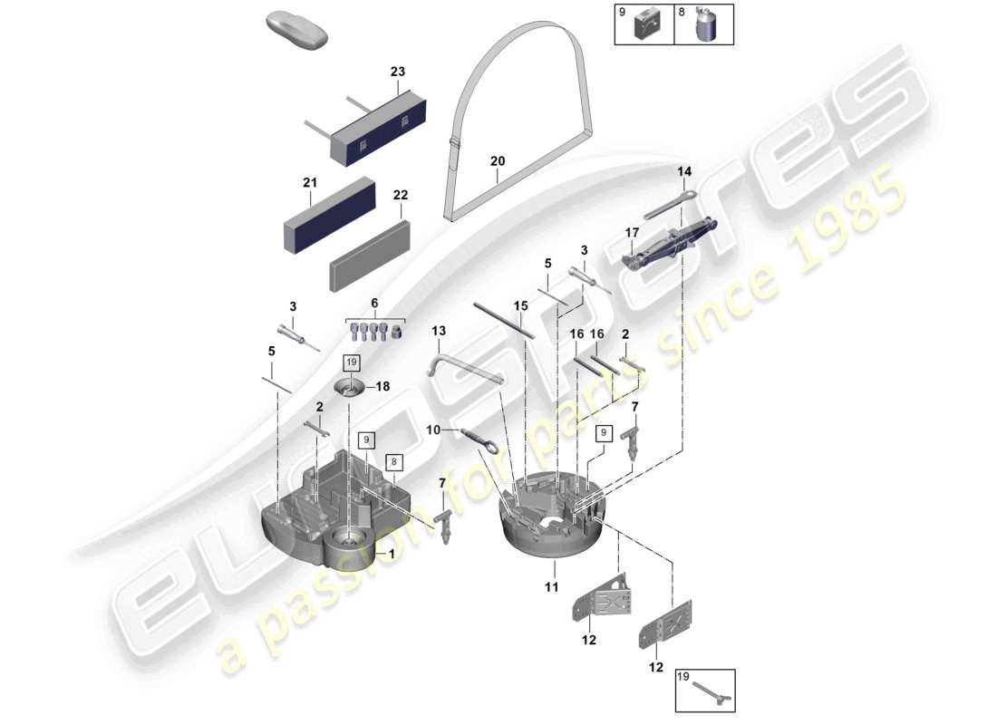 diagramma della parte contenente il codice parte pac012619b