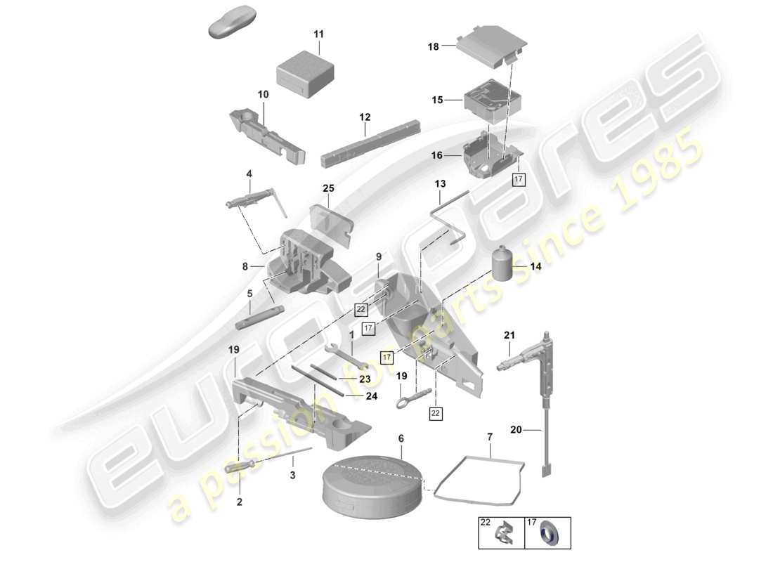 diagramma della parte contenente il codice parte 95c860258d
