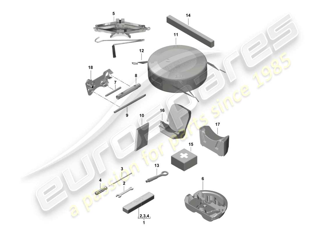 diagramma della parte contenente il codice parte 982857927