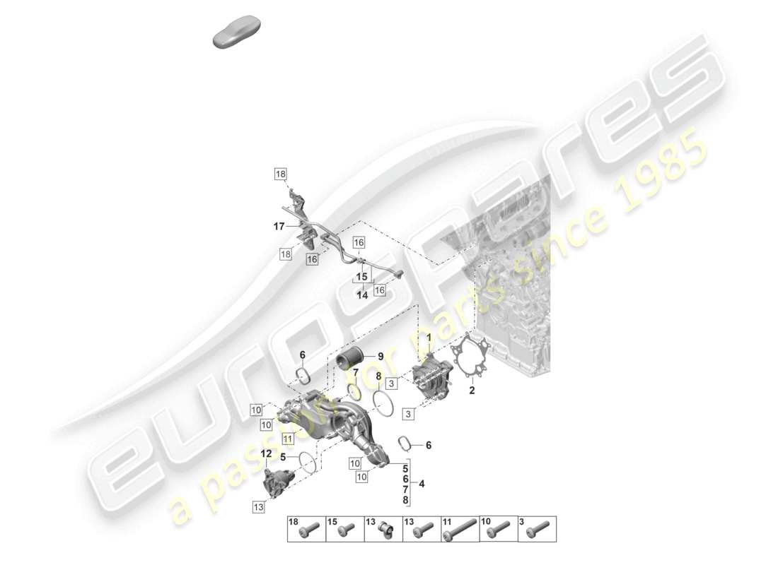 diagramma della parte contenente il codice parte n10413405