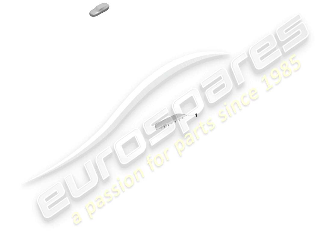 porsche 2025 (taycan 9j1-2) listello di rifinitura sottoporta posteriore diagramma delle parti