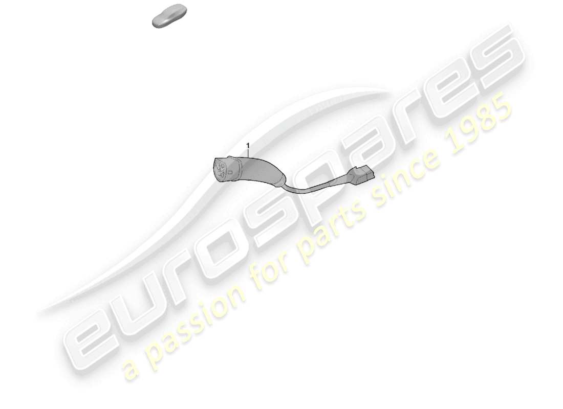 porsche 2023 (cayenne e3 pa) cavo di ricarica per veicolo diagramma delle parti