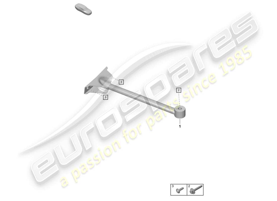 porsche 2021 (718 cayman gt4) diagramma delle parti del punto a cupola